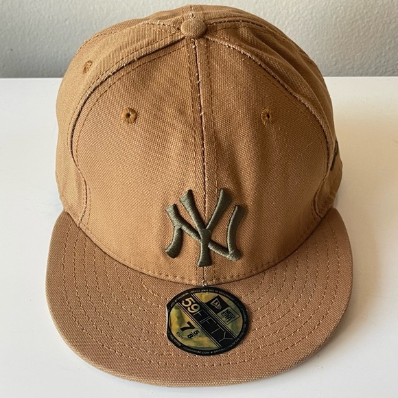 NEW ERA NY rustic color baseball cap - Picture 1 of 8